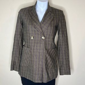 Argent blazer